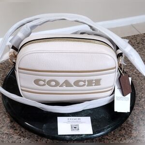 NWT Coach Pebble Leather Mini Jamie Camera Bag